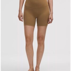 lululemon athletica Brown Bike Shorts